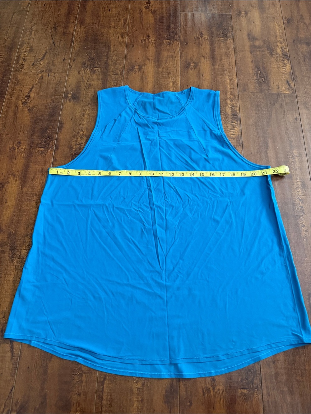 lululemon athletica Bright Blue Sleeveless Tank Top